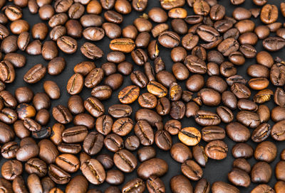 Full frame shot of coffee beans