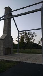 Low angle view of building against sky