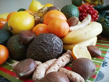 Close-up of fruits