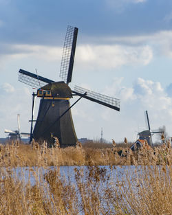 Mill network at kinderdijk