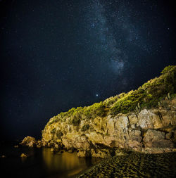 Milky way above castiglione della pescaia