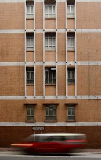 Low angle view of modern building