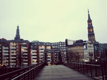 View of buildings in city