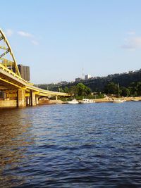 River with buildings in background