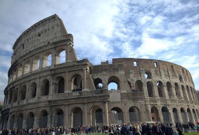 Tourists in grand canyon