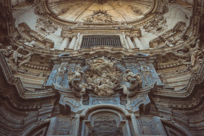 Low angle view of a temple