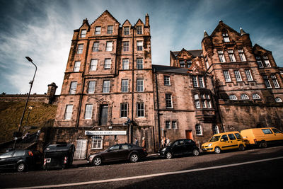 View of buildings in city