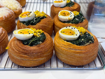 Close-up of cupcakes