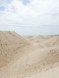 View of sandy beach