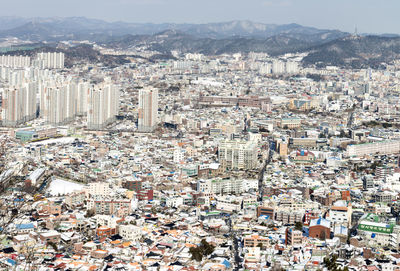 Aerial view of cityscape