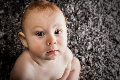 Close-up portrait of baby