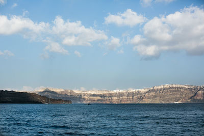 Scenic view of sea and sky