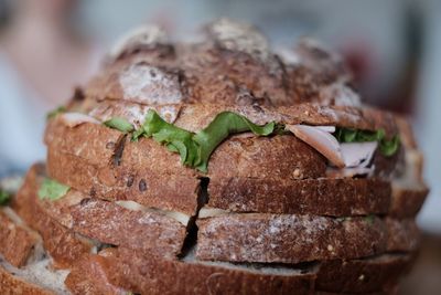 Close-up of bread