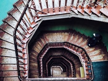 Low angle view of staircase