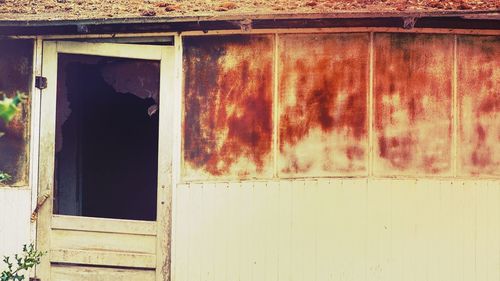 Window of old building