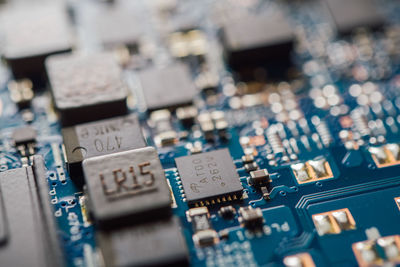 Full frame shot of circuit board