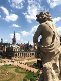 Diffrent view from dresden from zwinger museum