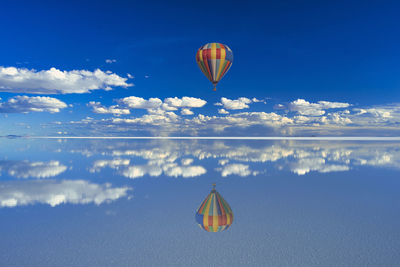 A superb view of uyuni salt lake