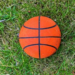 High angle view of basketball hoop on field