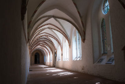 Corridor of building