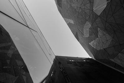 Low angle view of buildings against sky