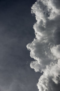 Low angle view of cloudscape
