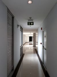 Corridor of building