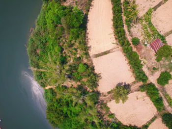 Aerial view of landscape