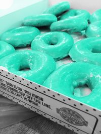 Close-up of sweet food on table