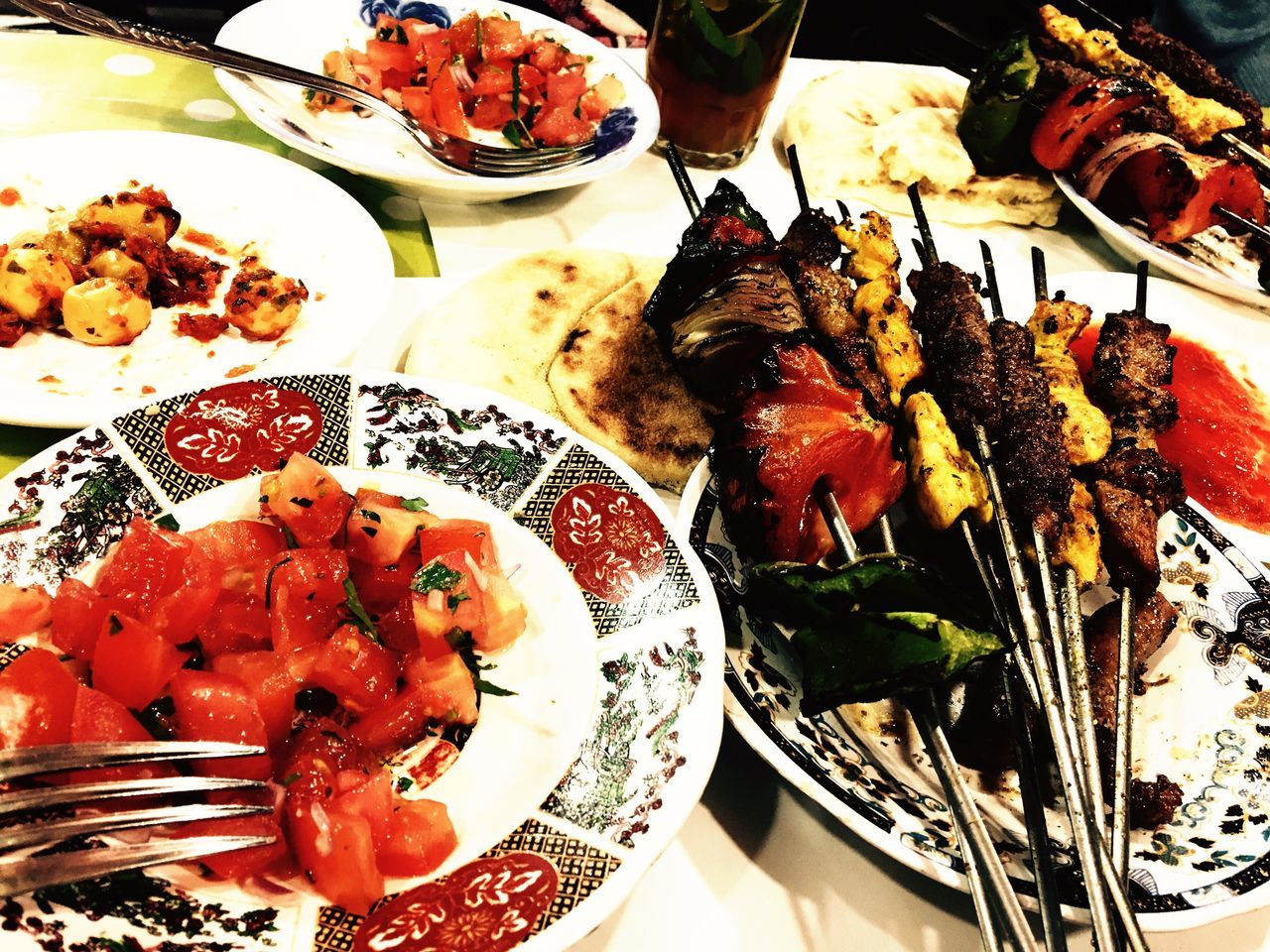 CLOSE-UP OF FOOD SERVED ON PLATE