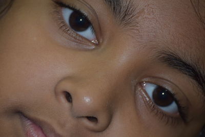 Close-up portrait of boy