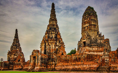 Low angle view of a temple