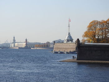 View of buildings at waterfront