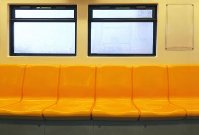 Empty yellow window