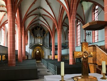 Interior of cathedral