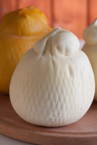 Close-up of food on table