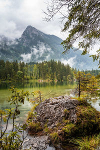 Beautiful hintersee in bavaria, germany