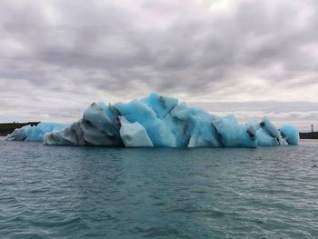 Scenic view of an iceberg 