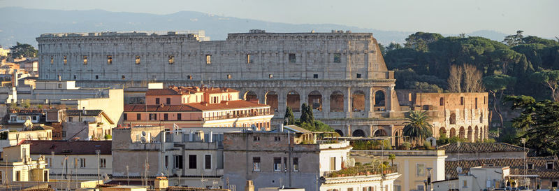 Buildings in city