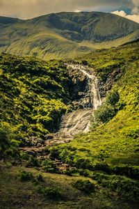 Scenic view of mountains