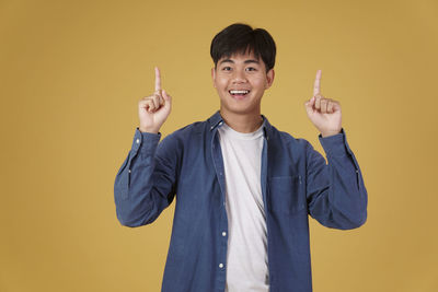 Portrait of a smiling young man