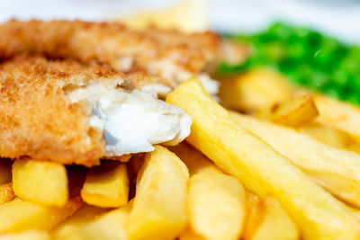 Close-up of food on plate