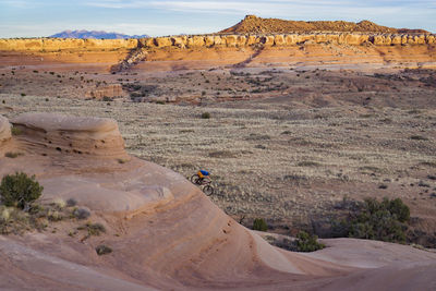 Scenic view of desert
