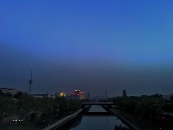 Bridge over river