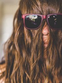 Portrait of young woman