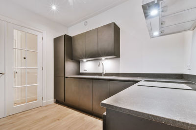 Interior of modern kitchen