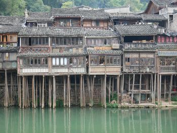 View of buildings in city