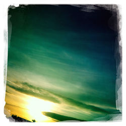 Scenic view of cloudy sky