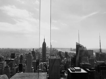 View of cityscape against sky