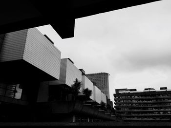 Low angle view of building against sky
